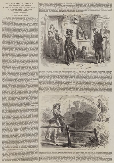 La pairie de Baddington - Hablot Knight Browne